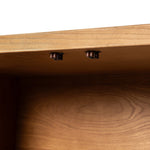 Four Hands Tamara Small Cabinet Worn Oak Veneer Interior Shelving