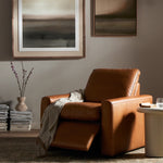 Tillery Power Recliner Accent Chair Sonoma Butterscotch Staged View 237939-002