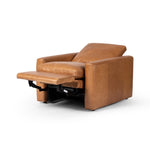 Tillery Power Recliner Accent Chair Sonoma Butterscotch Angled View 237939-002