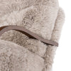 Tobin Chair Taupe Mongolian Fur Wool Seating 241232-001