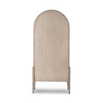 Tolle Cabinet Rustic White Solid Back View 225878-005