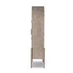 Four Hands Tolle Cabinet Rustic White Solid Side View