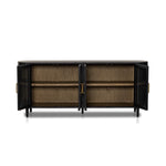 Tolle Sideboard Drifted Matte Black Front View 234883-001