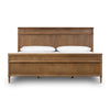 Toulouse King Bed Toasted Oak Veneer Front Facing View Four Hands