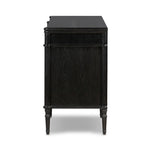 Toulouse Sideboard Distressed Black Side View Four Hands