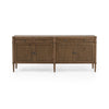 Toulouse Sideboard Toasted Oak Veneer Front Facing View 232875-002