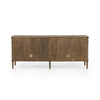 Toulouse Sideboard Toasted Oak Veneer Back View 232875-002