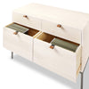 Trey Modular Wide Filing Cabinet Dove Poplar Open Doors 236182-003