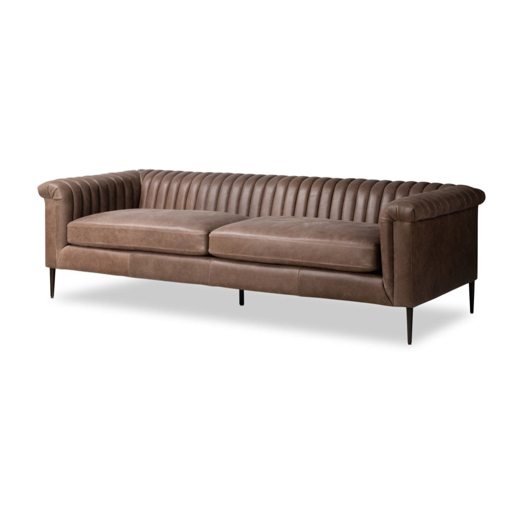 Watson Sofa Palermo Cigar Angled View 224511-014