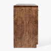 Co.House Designs Wesley Burl Console Dark Brown Side View