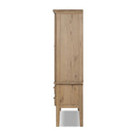 Four Hands Whitman Cabinet Worn Oak Side View