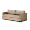 Wickham Queen Sleeper Sofa Quenton Pebble Angled View 107197-016