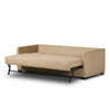 Wickham Twin Sleeper Sofa Quenton Pebble Open Bed 107197-017