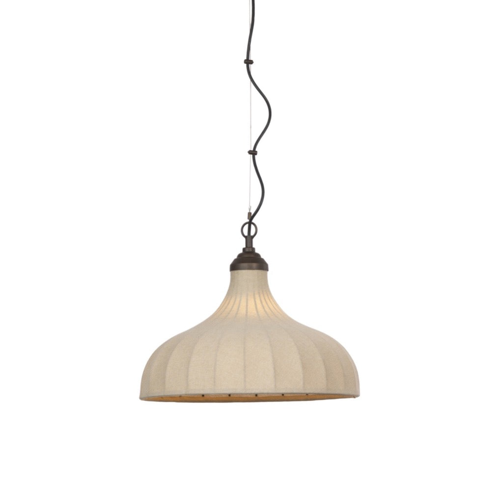 Winslet Pendant Light Oil Rubbed Bronze Angled View Four Hands