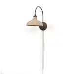 Four Hands Winslet Sconce Light Oil Rubbed Bronze Angled View