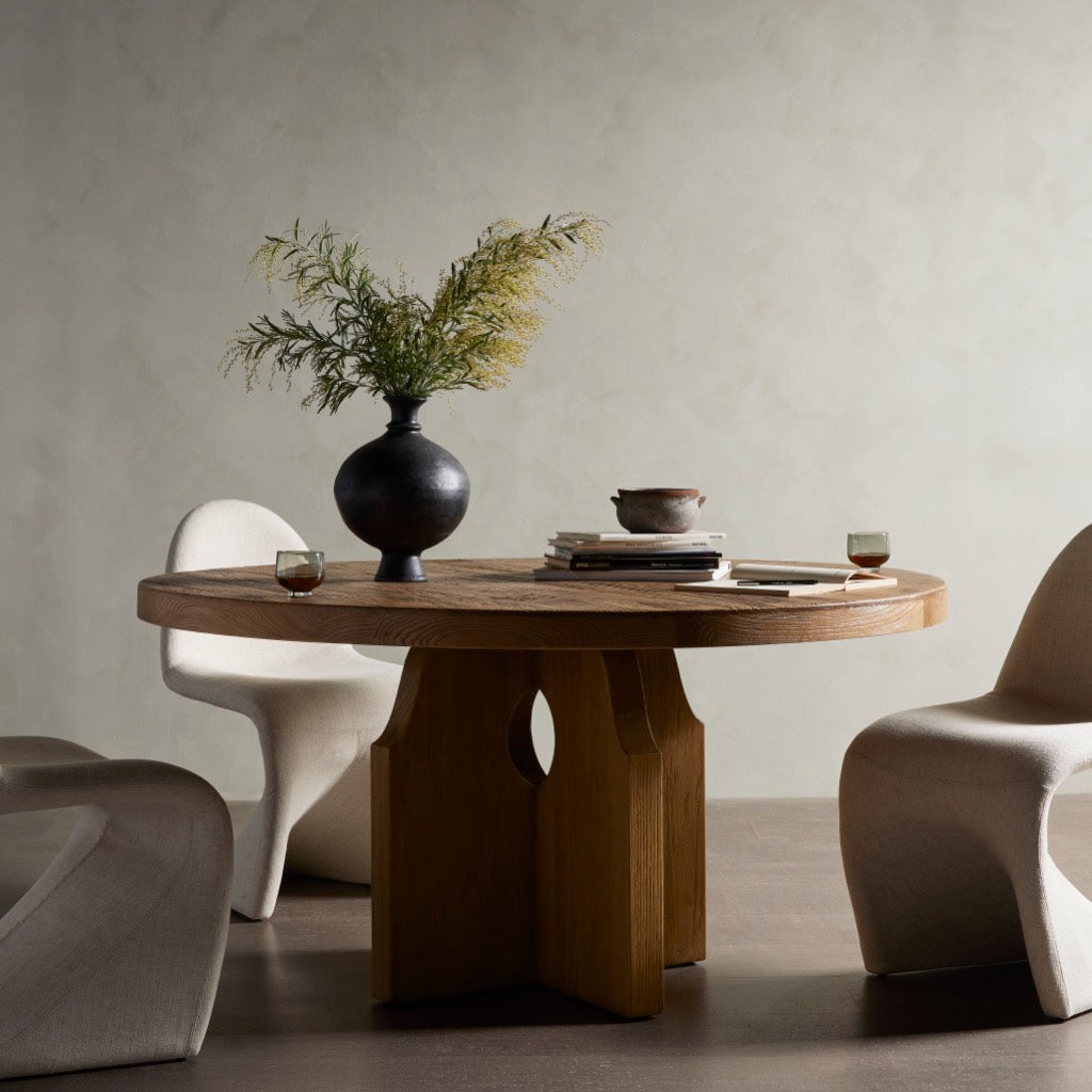 Allandale Round Dining Table | Four Hands – Artesanos Design Collection