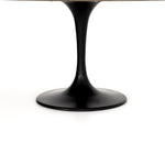 Powell White Marble Dining Table Four Hands