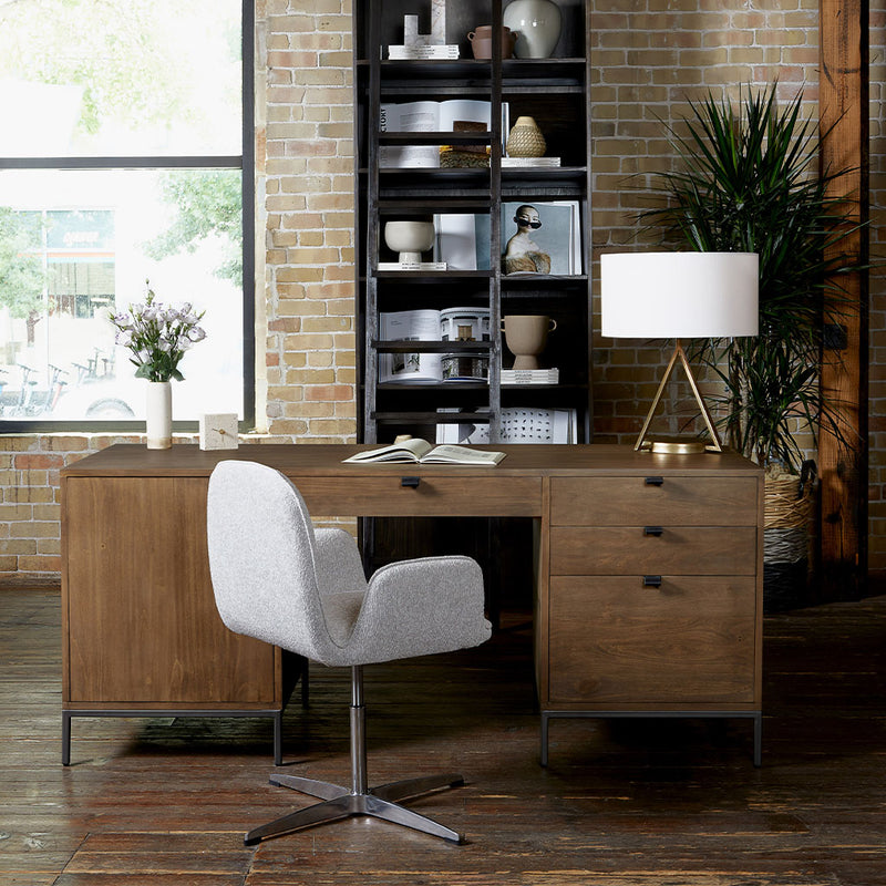 Rustic Executive Office Desk, Four Corner Furniture